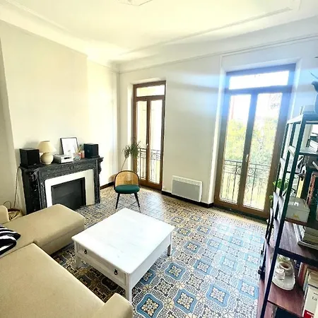 T2 Lumineux Et Traversant A 2 Min Du Parc Lonchamps Apartment Marseille